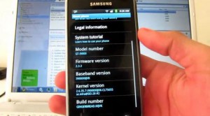 Läckt ROM för Android 2.3 Gingerbread i Samsung Galaxy S