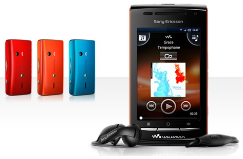 Sony Ericsson W8 Walkman i olika färger