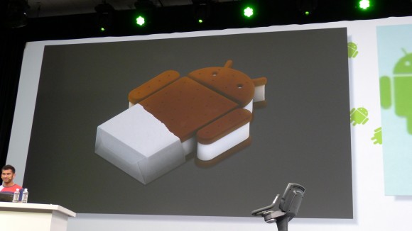 Ice cream sandwich officiell på Google I/O