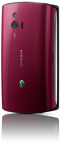 Sony Ericsson Xperia Mini baksida