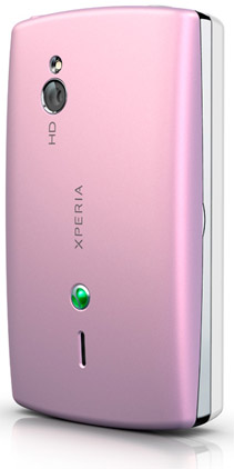 Sony Ericsson Xperia Mini Pro baksida