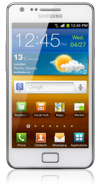Vit Samsung Galaxy S II