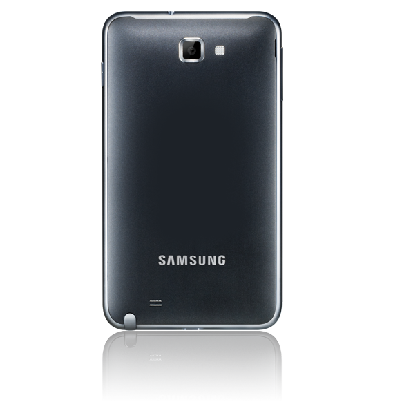 Samsung Galaxy Note baksida