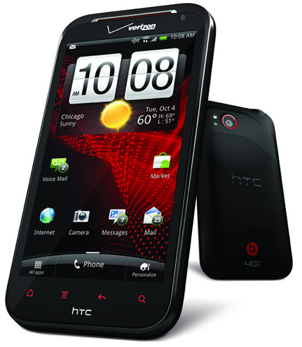 HTC Rezound för Verizon baksida