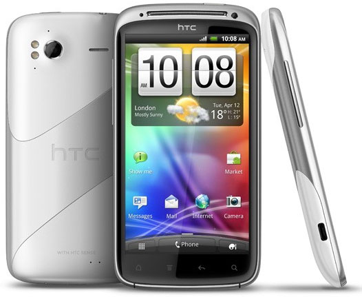 Vit HTC Sensation