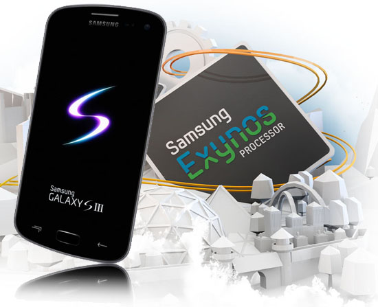 Samsung Galaxy S III (fan-rendering här) kommer officiellt få en fyrkärnig 1.4 GHz Exynos 4 Quad processor