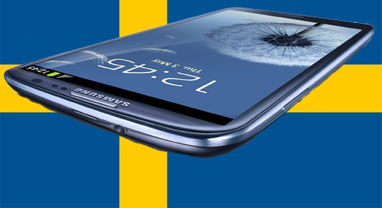 Samsung Galaxy S III släpps idag i Sverige