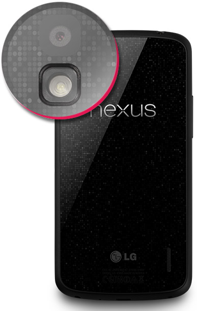 Nexus 4 baksida
