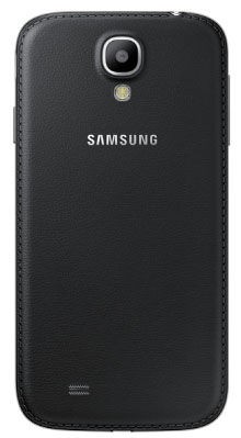 Svart Samsung Galaxy S4 baksida